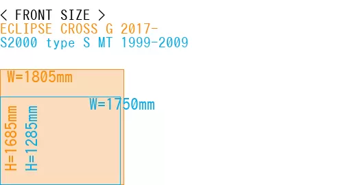 #ECLIPSE CROSS G 2017- + S2000 type S MT 1999-2009